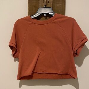 Forever 21 Rust Crop Top
